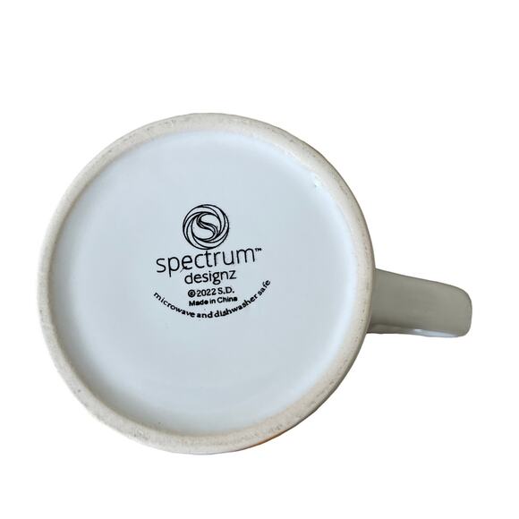 Spectrum Designz Black Cats Pumpkins YOU'RE CREEPING MEOWT! Halloween Mug NEW - Picture 8 of 13